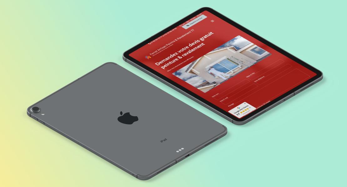 Ferret Peinture & Ravalement 77 iPad