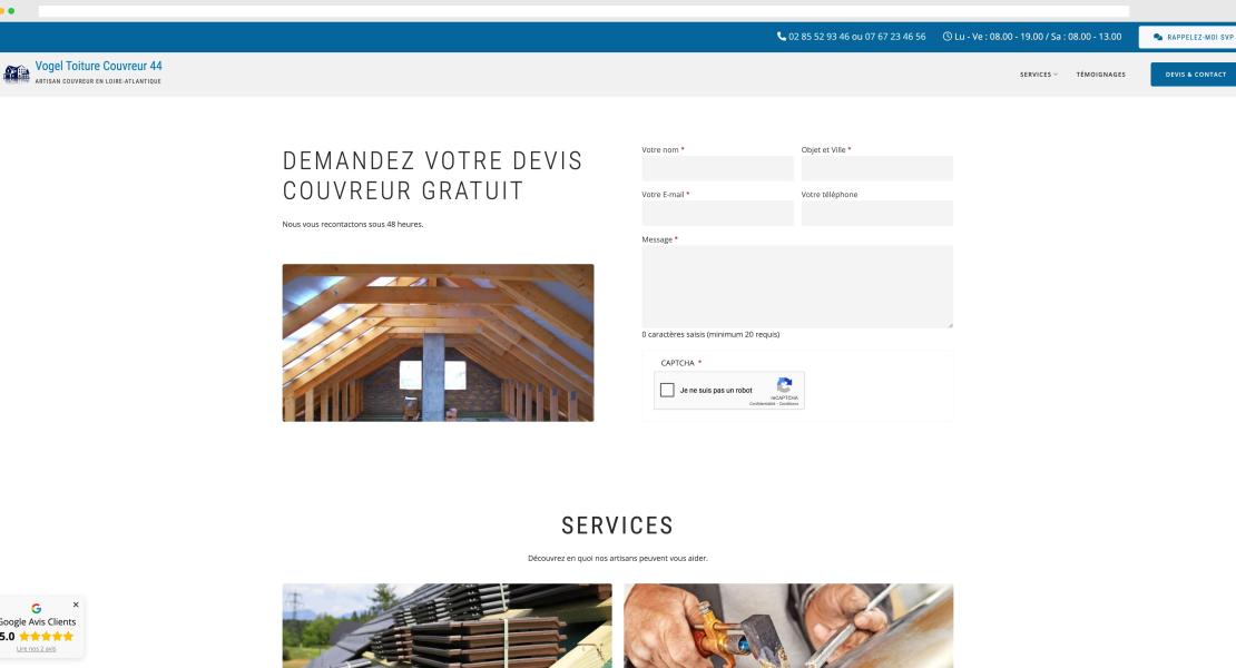 Vogel Toiture Desktop