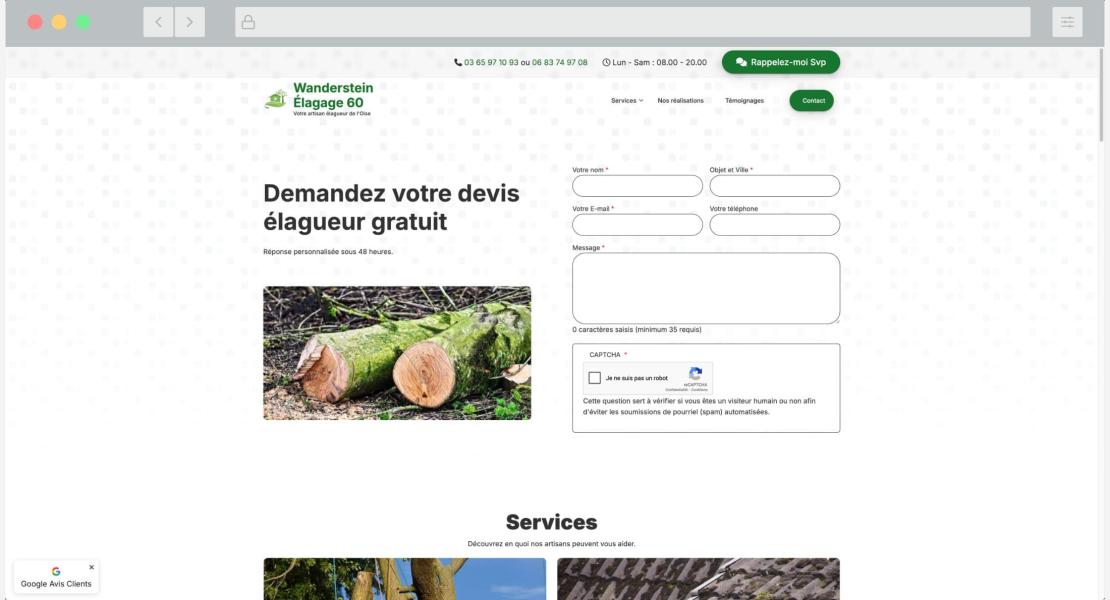 Wanderstein Élagage 60